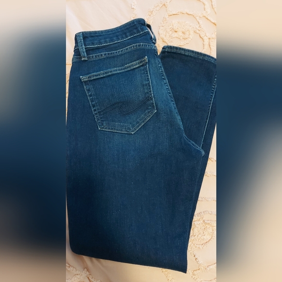 Womens Like New Dark Silver Avery Skinny jeans - Picture 1 of 3